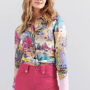 NWT Barbie Wrangler shirt.
